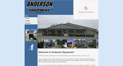 Desktop Screenshot of andersonfarmequipment.net