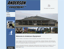 Tablet Screenshot of andersonfarmequipment.net